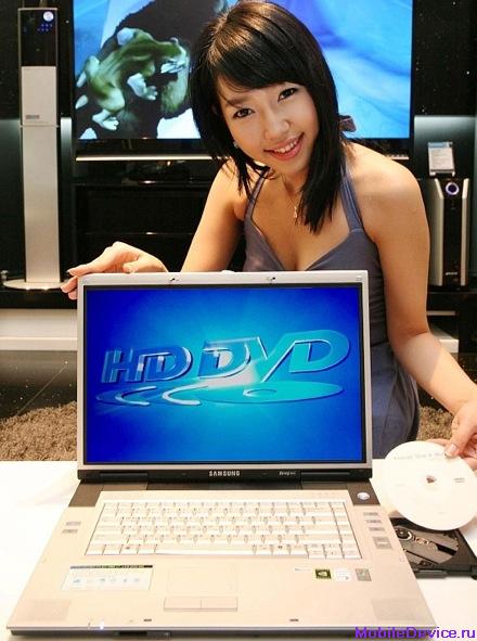 Samsung  M55 ноутбук HD DVD привод