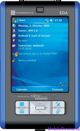 Fujitsu-Siemens, Handheld Learning Pocket Loox N560 карманный компьютер, КПК EDA, Calligrapher, Red Media Composer, PhatPad, Opera
