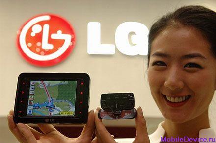 LG LAN-SD460 GPS навигатор  DMB/GPS/PMP