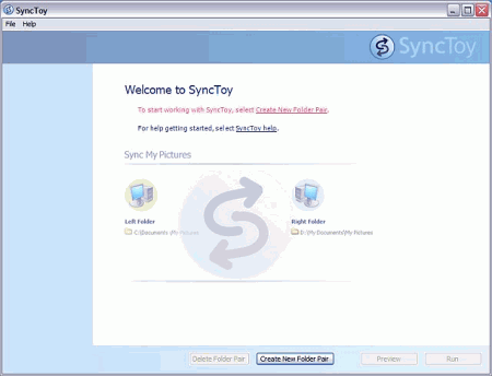 Microsoft: SyncToy v.1.4 для Windows XP