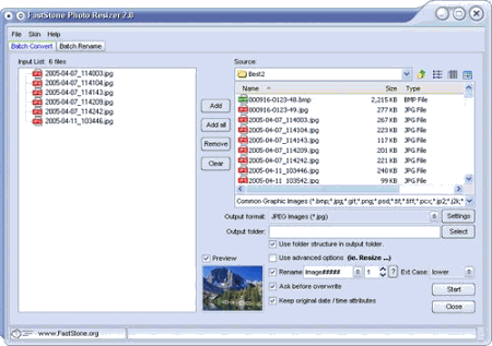 Графика: FastStone Photo Resizer v.2.3