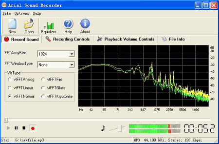 Мультимедиа: Arial Sound Recorder v.1.4.1