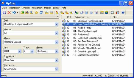 Мультимедиа: MP3tag v.2.37a