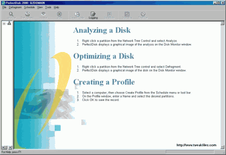 Дефрагментаторы: PerfectDisk v.8.0 Build 45