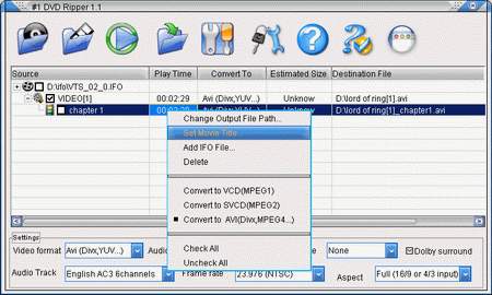 Утилиты: #1 DVD Ripper v.5.0