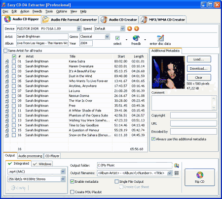 Мультимедиа: Easy CD-DA Extractor v.10.0.4