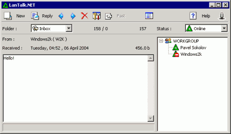 Общение в сети: LanTalk.NET v.3.1