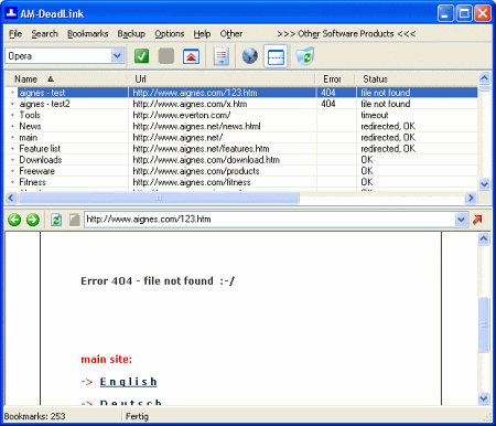 Интернет и сети: AM-DeadLink v.3.0 Beta 1