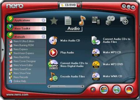 Запись: Nero Burning Rom v.6.6.1.6