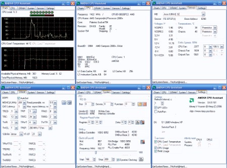 Диагностика: AMD64 CPU Assistant v.0.5.2.186