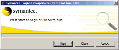 Антивирусы: Symantec Trojan.Linkoptimizer Removal Tool v.1.08