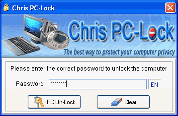 Утилиты: PC-Lock v.2.40