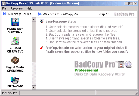 Утилиты: BadCopy Pro v.3.81