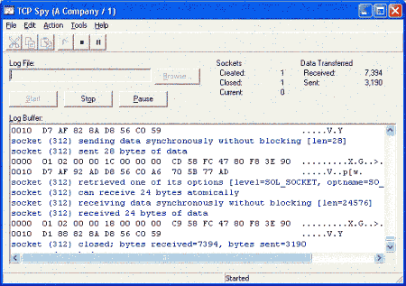 Интернет и сети: TCP Spy v.4.0.0.0