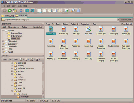 Файловые менеджеры: CubicExplorer v.0.80 RC1a