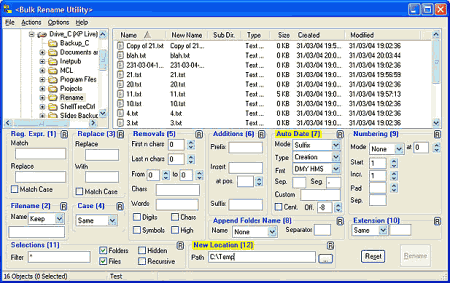 Утилиты: Bulk Rename Utility v.2.5.3.1