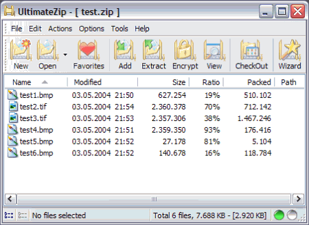 Архиваторы: UltimateZip 2007 v.3.2