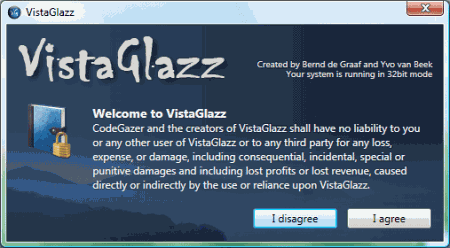 Утилиты: VistaGlazz v.1.0