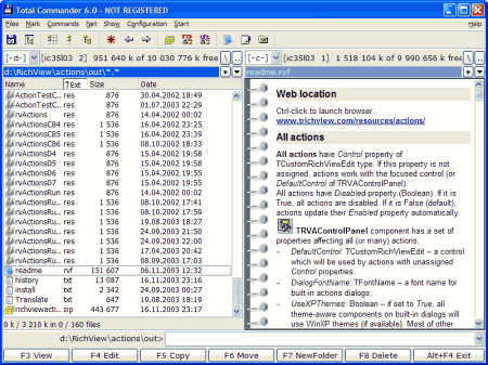 Файловые менеджеры: Total Commander v.7.00 RC4