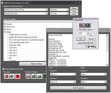 RightMark Audio Analyzer обновлен до версии 6.0.4