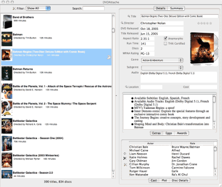 Каталогизаторы: DVDAttache v.3.9.0