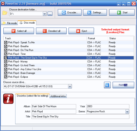 Мультимедиа: PowerEnc v.2.31