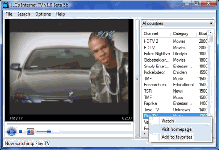 Интернет и сети: JLC's Internet TV v.1.1 Beta 4