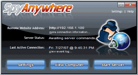 Утилиты: SpyAnywhere v.4.00.07
