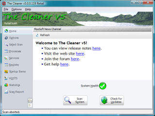 Антивирусы: The Cleaner v.5.0