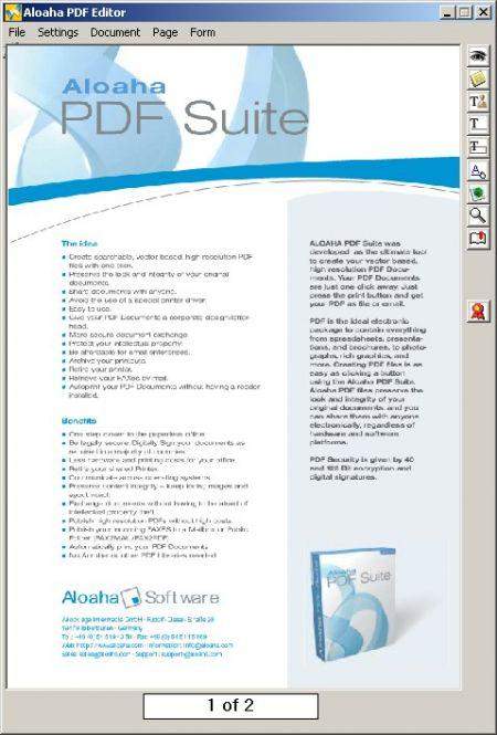 Утилиты: Aloaha PDF Suite v.2.5.21