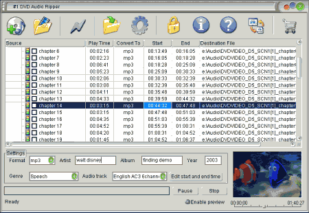 Мультимедиа: #1 DVD Audio Ripper v.1.2.36