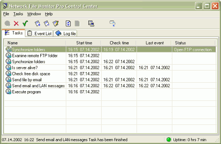 Резервное копирование: Network File Monitor Pro v.2.30.1