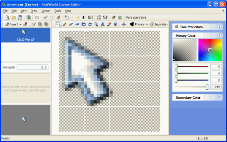 Графика: RealWorld Cursor Editor 2007.1