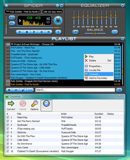 Медиаплееры: Spider Player Basic v.2.1 RC1