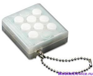 Electronic Bubble Wrap Keychain