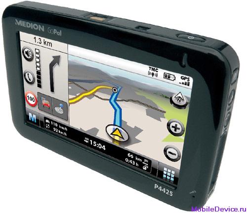 Medion GoPal P4425 PND  GPS навигатор