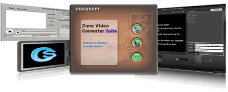 Конвертеры: Cucusoft Zune Video Converter Suite v.7.7.7.6