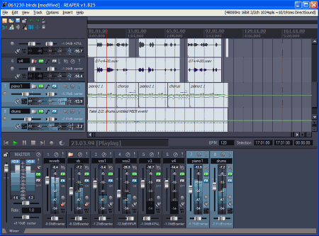Мультимедиа: Reaper v.2.020