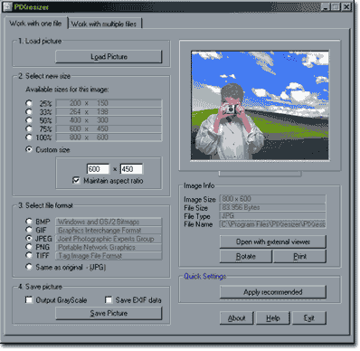 Графика: PIXresizer v.2.0.3
