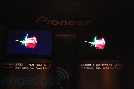 Pioneer CES 2008, Kuro плазменный телевизор