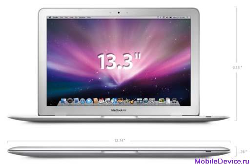 Apple MacBook Air ноутбук