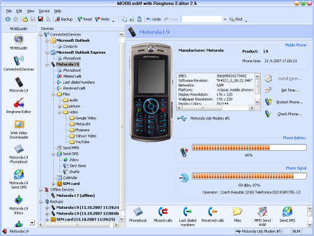 Софт для сотовых: MOBILedit! v.2.7.0.16