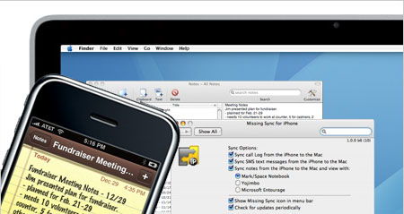 Missing Sync for iPhone 1.0.1 — новая версия ПО для синхронизации Mac и iPhone