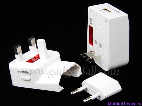 Universal Travel Adapter With USB Port