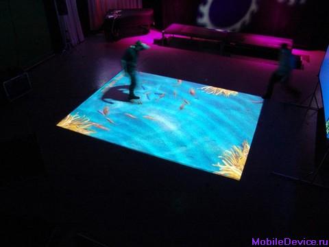 Arcstream AV Interactive Floor установка