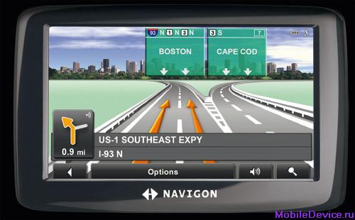 NAVIGON 2100 Max GPS навигатор