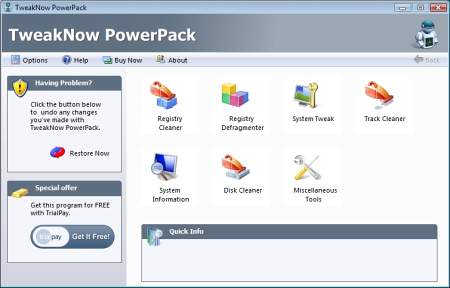 Настройщики: TweakNow PowerPack v.2.02