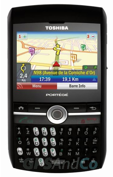 Toshiba G710 GPS-коммуникатор