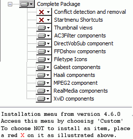 Кодеки: VistaCodecs x64 Components v.1.4.7