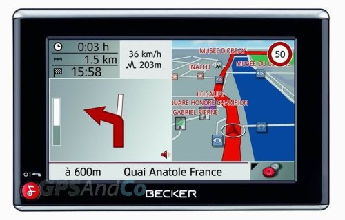 Becker Z101 Z200 GPS навигатор